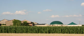 Regenerative Energie Biogas